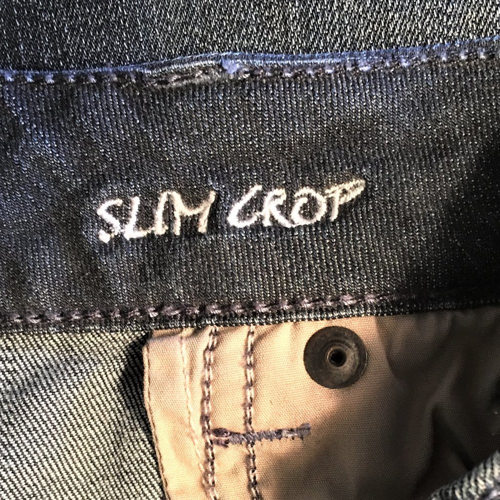 HOPE & HOWARD Slim Crop Dark Wash Jeans   26/2 - Picture 11 of 12